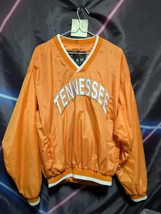 VTG Team Apparel Tennessee Vols Volunteers Windbreaker Mens L Pullover Football - Picture 1 of 5