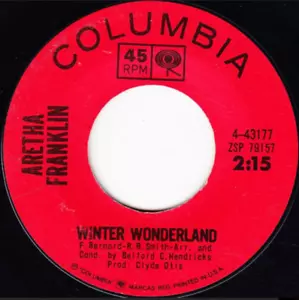 Aretha Franklin – Christmas Song (Chestnuts Roasting On An Open Fire) / Winter W - Picture 1 of 4