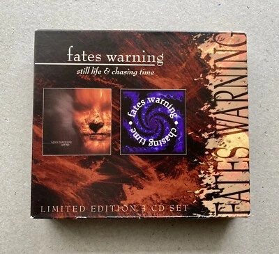 Fates Warning, Still Life & Chasing Time, 3 CD Box Set, Limited Edition, Metal - Image 1 of 4