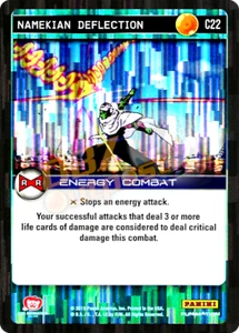 DBZ Dragon Ball Z TCG Panini Evolution C22 Namekian Deflection Foil - Picture 1 of 1