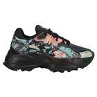 Puma Orkid "Hidden Flowers" Floral Lace Up  Womens Black, Green Sneakers Casual