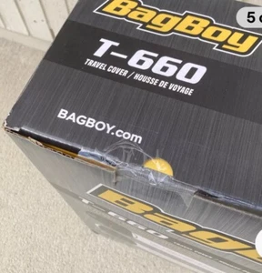 Bagboy T-660 Travel Cover Bag Wheeled Golf Padded Flight Club Protection - Picture 1 of 7