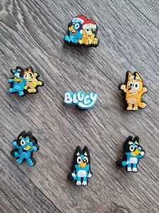 BLUEY TV SHOW Croc Charms MIX MATCH DISCOUNT ALL OUR SHOP 10000+CHARMS+FREE P&P! - Picture 1 of 6