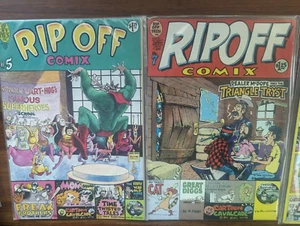Rip Off Press RIP OFF COMIX #5, 7, 8 Dave Sheridan Rip Off Press - Picture 1 of 2