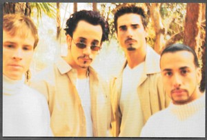 BACKSTREET BOYS 1999 Panini Millennium Winterland 4x6 Photocards - #38 BSB