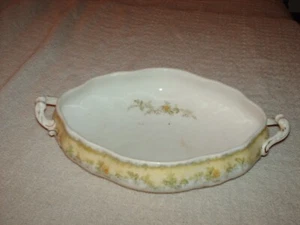 antike Bischof & Steinier Kaiserreich Halbporzellan Servierschale 29 x 19 x 7 cm 1890 - Bild 1 von 5