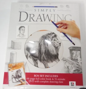 Simply Drawing Book & DVD Book By Jacqui Grantford Learn to Draw - Picture 1 of 10