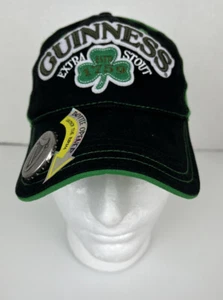 GUINNESS Extra Stout Shamrock Snapback Cap w Built-In Bottle Opener NWT *READ* - Picture 1 of 10