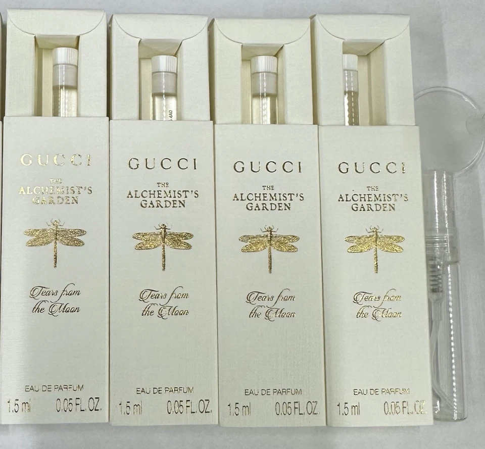 Frasco 4-Gucci Alchemist’s Garden Tears From Moon EDP 0,05 OZ/AEROSOL DE VIAJE GRATIS Foto 1 de 1