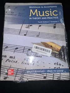 MUSIC IN THEORY+PRACTICE,V.1-WKBK.ONLY - Picture 1 of 2