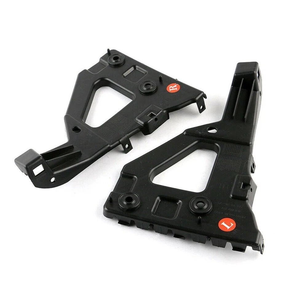 Front Left & Right Bumper Bracket Set For 2005-2011 Audi A6 Quattro 2006-2011 A6 Foto 1 de 4