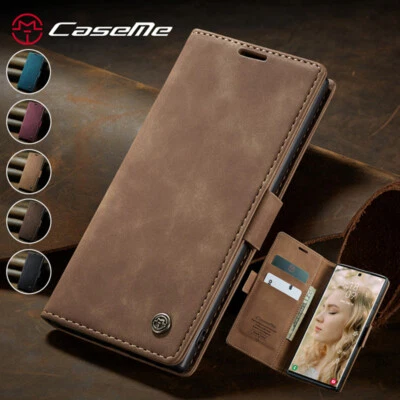 For Samsung Galaxy Note10 Lite/10+/20 Ultra Leather Wallet Case Card Flip Cover - Image 1 of 4