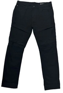 Pantalones Southpole Para Hombre Talla 36X30 Calce Ajustado Sarga Elastizados Lados en Contraste-Negro - Imagen 1 de 8