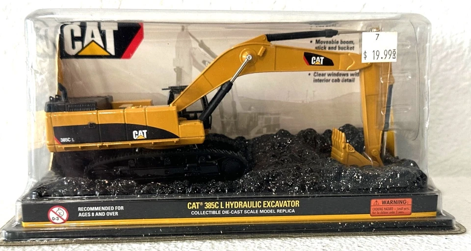 Excavadora hidráulica a escala Norscot modelo 1/64 Cat 385C L 55305 diecast Foto 1 de 1
