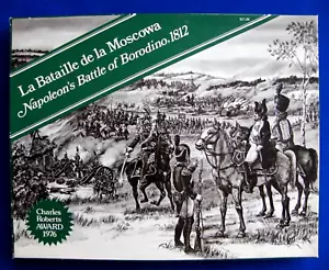La Bataille De La Moscowa - Napoleons Battle Of Borodino 1812 - GDW- VG Complete - Picture 1 of 15