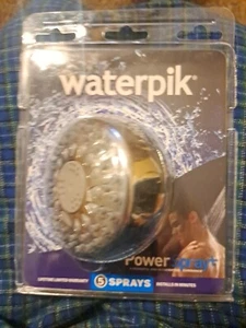 waterpik power spray + plus 5 sprays chrome new - Picture 1 of 2