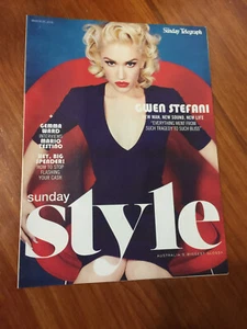 Revista estilo gwen stefani telégrafo domingo australiano octubre 2020 música chisme - Imagen 1 de 9