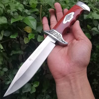 Sharp wild camping hunting survival outdoor activities tactical fixed knife - Image 1 of 4