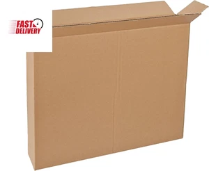 Shipping Side Loading Boxes Large, 30"L X 5"W X 24"H 10-Pack | Corrugated Cardbo - Picture 1 of 12