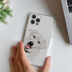 Custom Pet Peekaboo Clear Phone Case - Picture 1 of 38