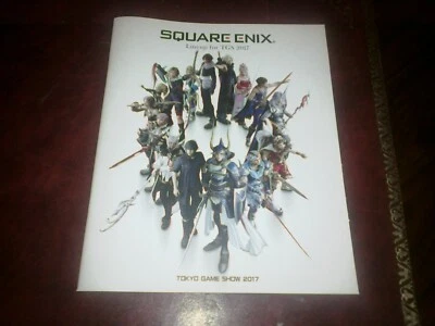 SQUARE TOKYO GAME SHOW  2017 JAP PAMPHLET FF PSYCHO BREAK DRAGON QUEST TGS - Image 1 of 4