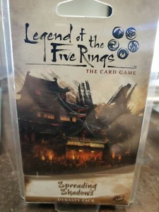 Legend of the Five Rings LCG: Spreading Shadows Dynasty Pack (Factory Sealed) - Picture 1 of 3