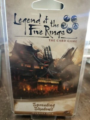 Legend of the Five Rings LCG: Spreading Shadows Dynasty Pack (Factory Sealed) - Image 1 of 3