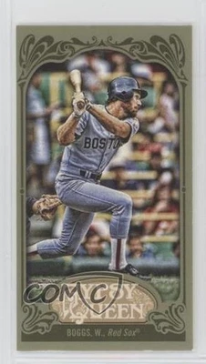 2012 Topps Gypsy Queen Mini Green Wade Boggs #248 HOF - Image 1 of 2