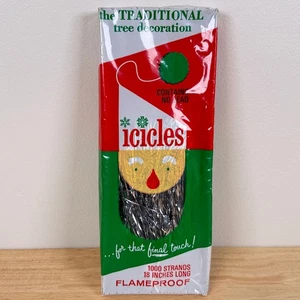 Vintage Icicles Christmas Tree Tinsel Decoration Mystic Industries NOS Unopened - Picture 1 of 6