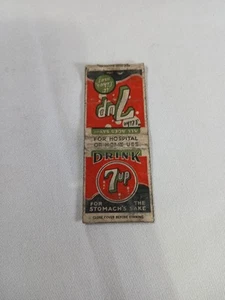 BEBE 7UP POR EL ESTÓMAGO, MATCHBOOK - Imagen 1 de 4