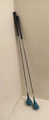 JUEGO DE DRIVER NORTHWESTERN GOLF CO - PRO BILT 3525 AZUL #1 #3 PALOS DE MADERA VINTAGE Foto 1 de 4