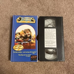 Between The Lions Oh Yes It Can VHS Reading Vocabulary Tested Works - Picture 1 of 4