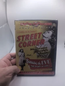 Street Corner/Because of Eve DVD Something Weird Brand New OOP - Picture 1 of 4