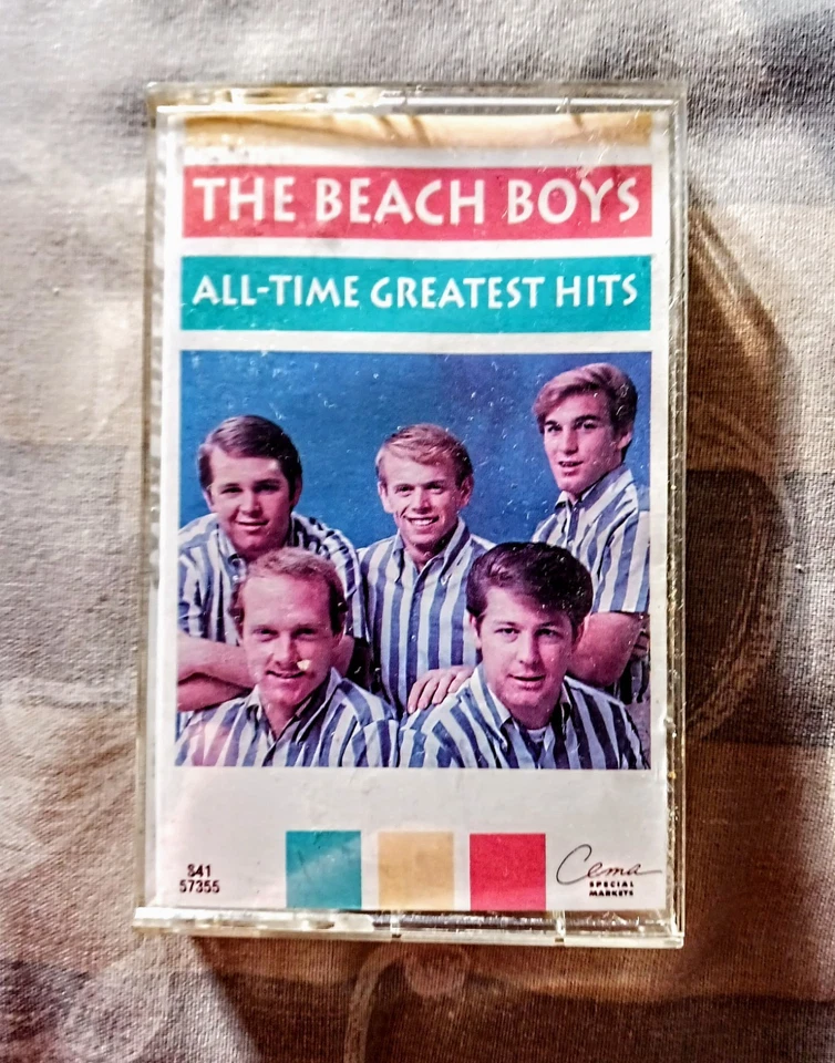 THE BEACH BOYS all-time GREATEST HITS CASSETTE TAPE VINTAGE  - Image 1 of 4