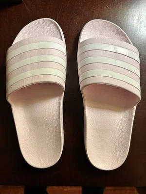 Adidas Mujer Ropa Deportiva Adilette Aqua Rosa Sandalias Toboganes de Natación GZ5877 Foto 1 de 4