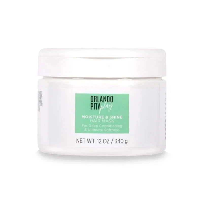 NUEVA Mascarilla Capilar Orlando Pita Play Moisture Shine 12 OZ Foto 1 de 1