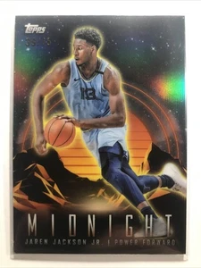 Jaren Jackson Jr 2023-24 Topps Midnight #88 MIDNIGHT SSP GRIZZLIES /75 - Picture 1 of 2