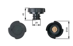 Radiator Cap fits RANGE ROVER Mk3 L322 4.4 02 to 05 M62B44 Gates PCD100200L New - Picture 1 of 1