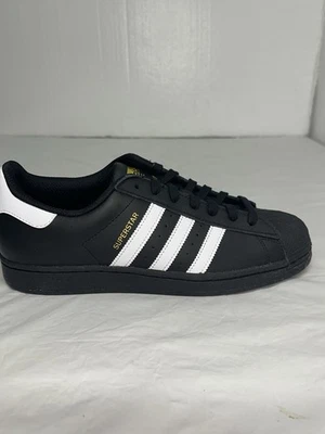 Size 9.5  adidas Superstar Core Black White EG4959 - Image 1 of 4