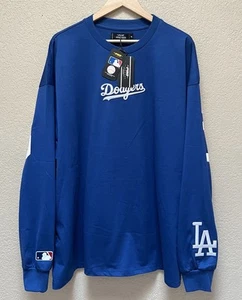 Los Angeles Dodgers Logo Men’s Royal Blue Pullover Sweatshirt- Size XL - Picture 1 of 10