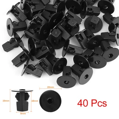 40x Plastic Rivet Bumper Mudguard Fastener Clip for Toyota for Lexus 90189-06013 - Imagem 1 de 3