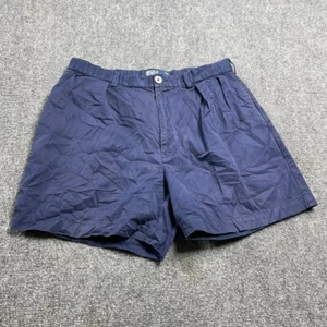 Men's RN 41381 Navy Blue Chino Andrew Short Outdoor Hiking Zip Fly Size 36 - Picture 1 of 15