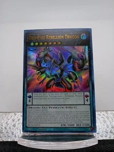 3x BLCR-EN076 Odd-Eyes Rebellion Dragon Ultra seltene 1. Auflage neuwertig YuGiOh 3x - Bild 1 von 2