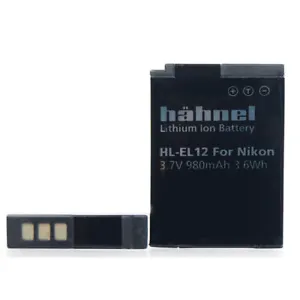 Hahnel Li-ion Akku Rechargeable Camera Battery Replaces Nikon Type EN-EL12 - Picture 1 of 2