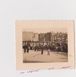 Old Poland Photo Original Small Size. WWII Warsaw Warszawa. Wojna. - Picture 1 of 2