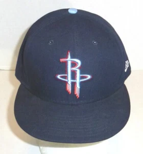 New Era 9Fifty Houston Rockets Snapback Adjustable Embroidered Hat Navy READ - Picture 1 of 9