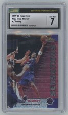 1999-00 Topps Finest Tracy McGrady CSG NEAR MINT 7 . #133