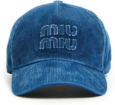 Gorra Miu Miu Con Logo - Imagen 1 de 4