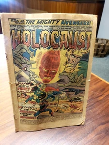 Holocaust 1973 Marvel Comic selten * Cover fehlt - Bild 1 von 2
