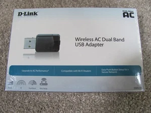 Brand New D-Link Wireless AC Dual Band USB Wi-Fi Network Adapter (DWA-171) - Zdjęcie 1 z 10